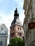 Altstadt - Blick durch Gassen auf die Domkirche